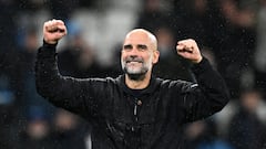 Guardiola, sobre el Madrid: “Se aprende jugando contra los mejores de la historia...”