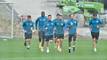 Entrenamiento hoy en Lezama