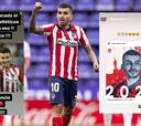 Querido y adorado por todos:
los mensajes a Correa tras su renovación con el Atleti