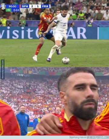 Lamine y la victoria española, protagonistas de los memes de la semifinal