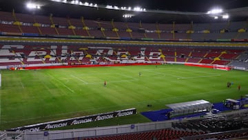 The Mexican side were unable to play their league game against Club América due to the poor state of the pitch at the Estadio Jalisco.