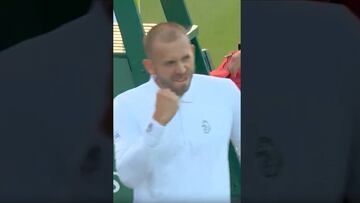 Nunca visto en la ATP: rival de Tabilo reacciona así cuando suspenden su partido en Wimbledon