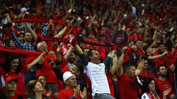 La UEFA abre procedimientos contra Albania y Rumanía