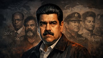 Maduro and other US captures - artist's impression