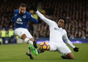 Aaron Lennon jugador del Everton puede llegar a correr 33,8km/h