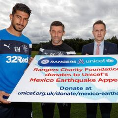 Rangers y UNICEF se unen para apoyar a los niños de México