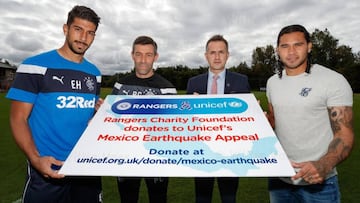 Rangers y UNICEF se unen para apoyar a los niños de México