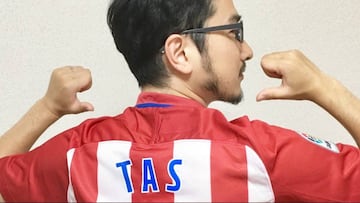 La divertida historia de 'Tas': el nipón que ya es ídolo del Atleti