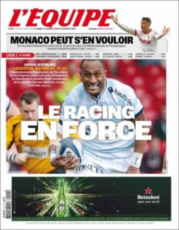 Portadas de la prensa mundial