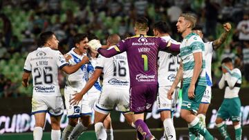 Los cuatro equipos clasificados en números