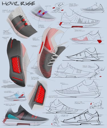 La Técnologia de una Zapatilla deportiva