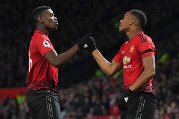 Paul Paogba and Anthony Martial.