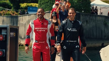Rafa Nadal and Will Smith’s epic water race breaks the internet