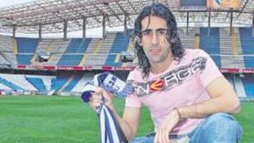 <b>DEBUT DE TITULAR. </b>Gallardo jugará su primer partido de titular con el Depor esta noche en Riazor.