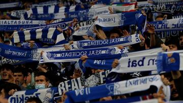 Dos detenidos en los altercados registrados fuera de Anoeta