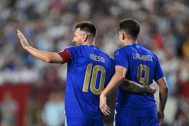 Messi engrasa la mquina