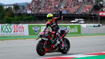 Gran victoria de Aleix Espargaró en el esprint de Montmeló.