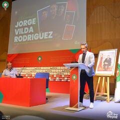 Presentación a lo grande de Jorge Vilda con Marruecos