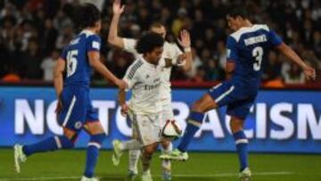 Marcelo, en una jugada ante Cruz Azul.