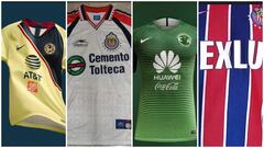 El fin de semana se vivir&aacute; una edici&oacute;n m&aacute;s del cl&aacute;sico nacional y por eso recordamos las peores playeras de ambos equipos.