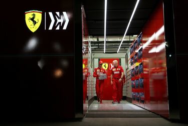 Mick Schumacher qued segundo en su debut con el Ferrari SF90 en los test de Bahrin, slo por detrs del piloto neerlands Max Verstappen.