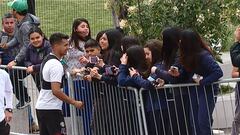 Colo Colo: la especial barra que acompañó a Iván Morales