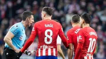 23/12/23 PARTIDO PRIMERA DIVISION 
ATLETICO DE MADRID - SEVILLA
ARBITRO SOTO GRADO PROTESTAS