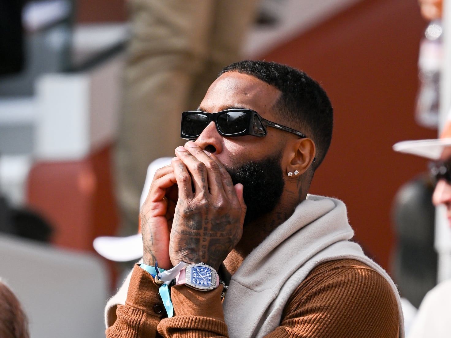 Odell Beckham Jr., showed up in Paris to show his support for Carlos Alcaraz - AS USA