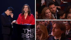 Todas las estrellas al borde del llanto con el discurso de Silvia