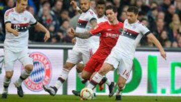 Arturo Vidal salió lesionado en triunfo del Bayern Munich