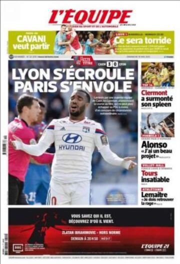 Portadas de la prensa deportiva