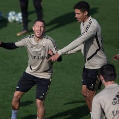 El Madrid prepara el duelo ante el Celta con Hazard a tope