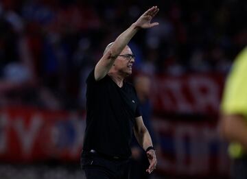 Imagenes del partido entre Medellín e Independiente Santa Fe por la jornada 8 de la Liga Betplay II.