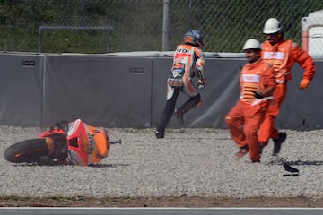 La pole de Aleix Espargaró en Montmeló en imágenes