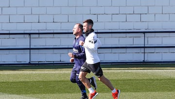 Gayà realiza carrera continua con un readaptador, en una imagen de archivo.