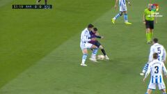 La increíble jugada de Messi que casi termina en un golazo