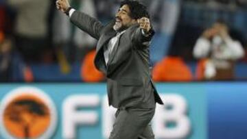Maradona: "Parecía que no queríamos meterla"