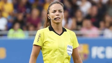 Marta Huerta de Aza durante un partido.