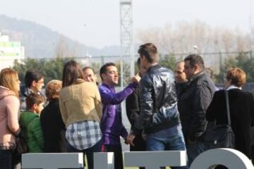 El Barcelona inaugura el 'Campo de entrenamiento Tito Vilanova'