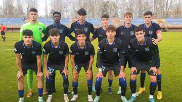 El juvenil del Atl¨¦tico.