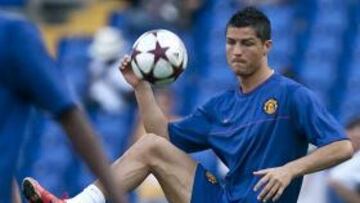 Cristiano Ronaldo es una de la estrellas del Manchester.