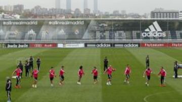 Entrenamiento del Real Madrid