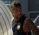 Neymar, sobre los rumores del PSG: "Soy feliz en el Barça"