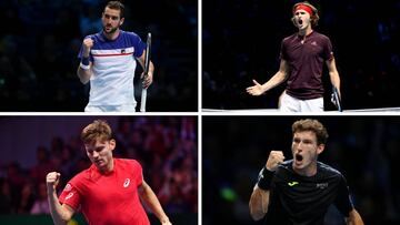 Cilic, Zverev, Goffin y Carreño, cuatro top-ten en primera ronda