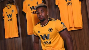 El jugador del Wolverhampton, Adama Traoré.