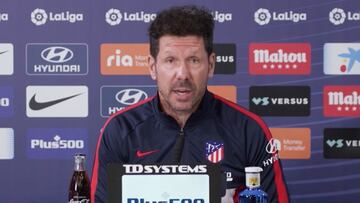 Simeone: "El Sevilla tiene una de las plantillas más compensadas"