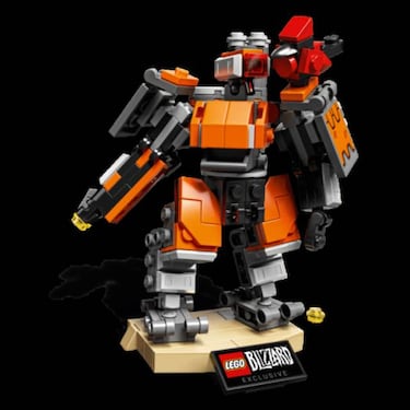 Overwatch y LEGO presentan la figura del Omnic Bastion