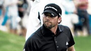 <b>EXULTANTE. </b>Sergio García, contento con su juego.