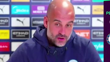 Guardiola: "Jugamos un gran final de Champions"