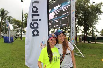 Las bellezas que vieron el Madrid - Barcelona en Miami